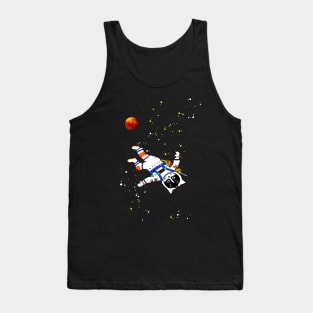 Astronaut Mars cat Tank Top